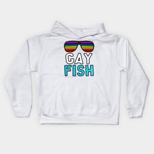 Gay Fish Pride Kids Hoodie